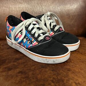 Heelys Black and Pink Kids Sneakers